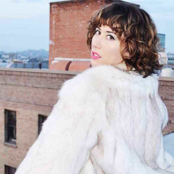 Neiman Marcus White Fur Coat - Picture 2 of 9